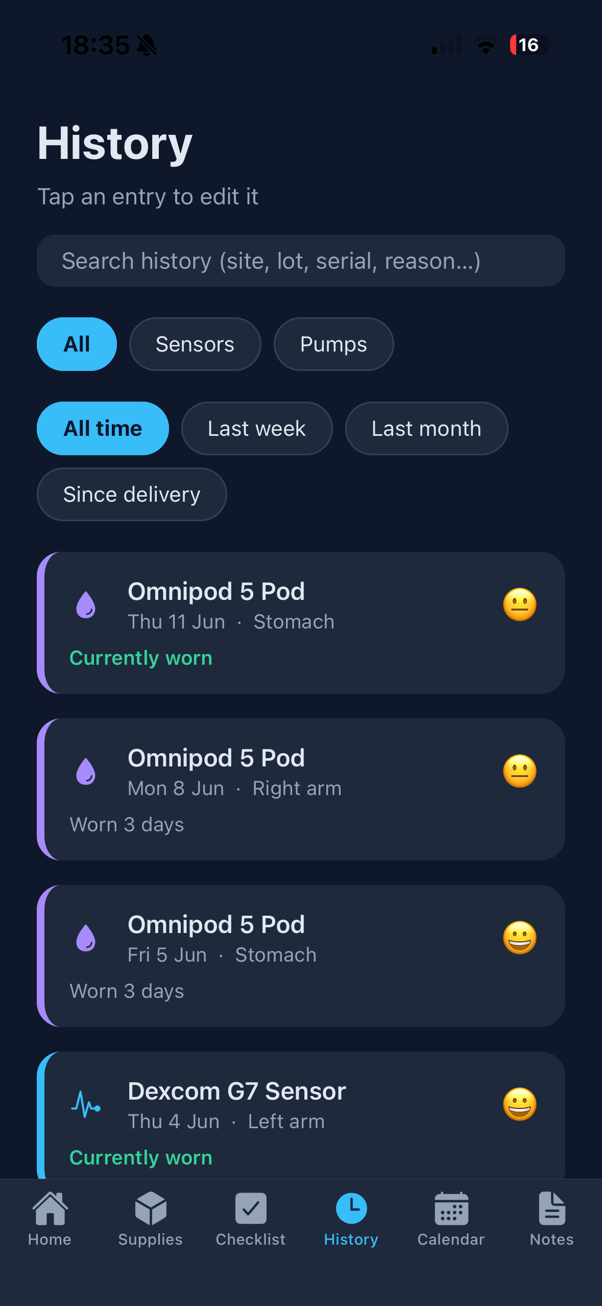 Ziggy app screenshot